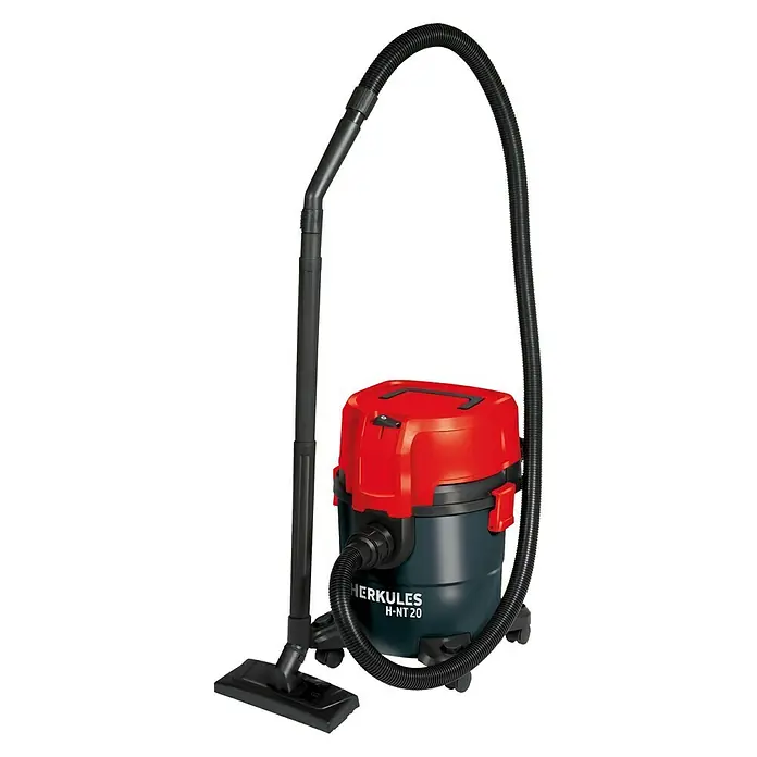 Herkules Nass-Trockensauger H-NT 20 - 800 W, 20 l, Material Behälter: Kunststoff - Vorderansicht