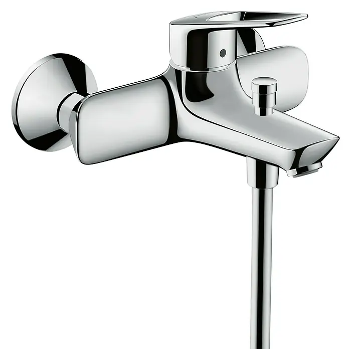 Hansgrohe Novus Loop Badewannenarmatur - Chrom, Glänzend