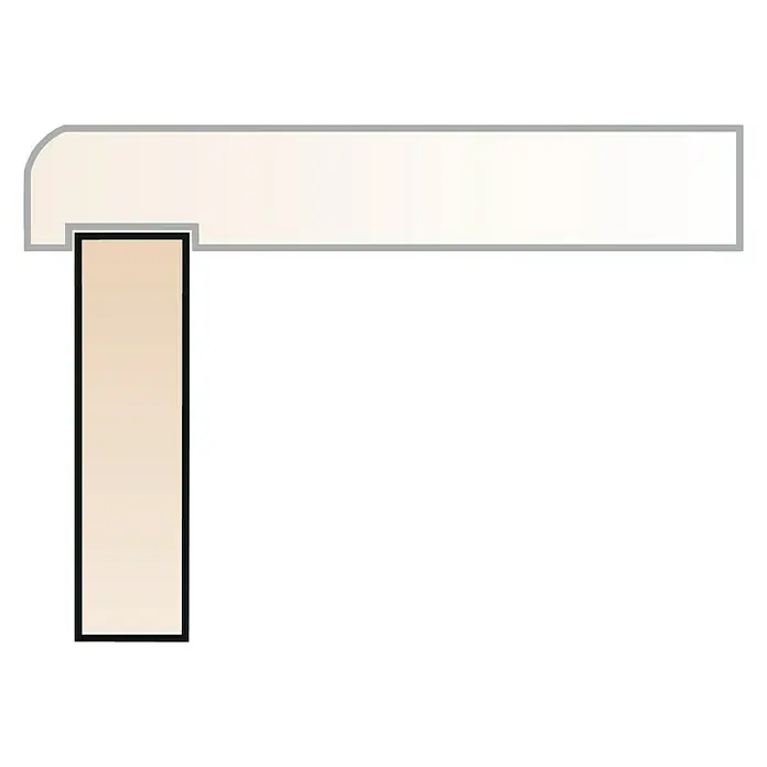 Stellstufe - Passend für: Rettenmeier Treppenstufe Buche, 1.100 x 160 mm, Buche