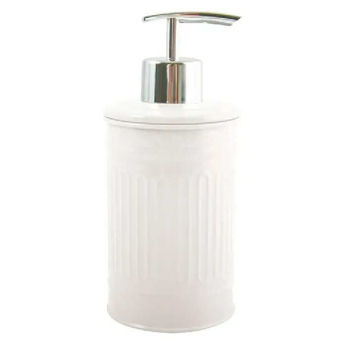 MSV Habana Dispensador de jabón - Metal, Blanco