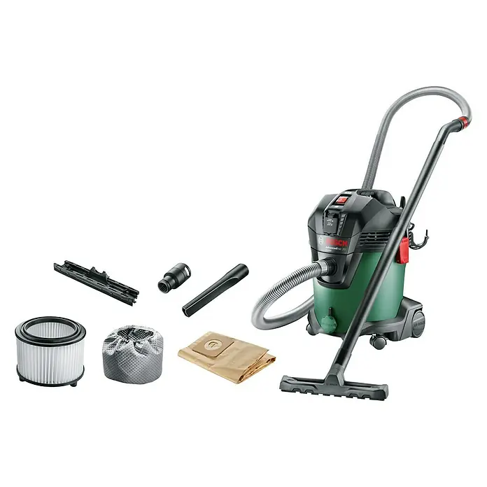 Bosch Nass-Trockensauger AdvancedVac 20 - 1.200 W, Behältervolumen: 20 l - Linke Seitenansicht