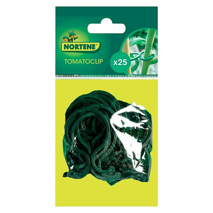 Nortene Clips Tomatoclips - 25 ud., Verde