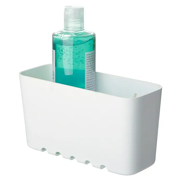 Tatay Cesta de baño Standard - 8,5 x 20 x 11 cm, Blanco