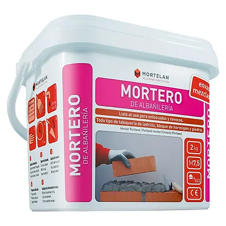 Gecol  Mortero de cemento de albañilería Mortelan