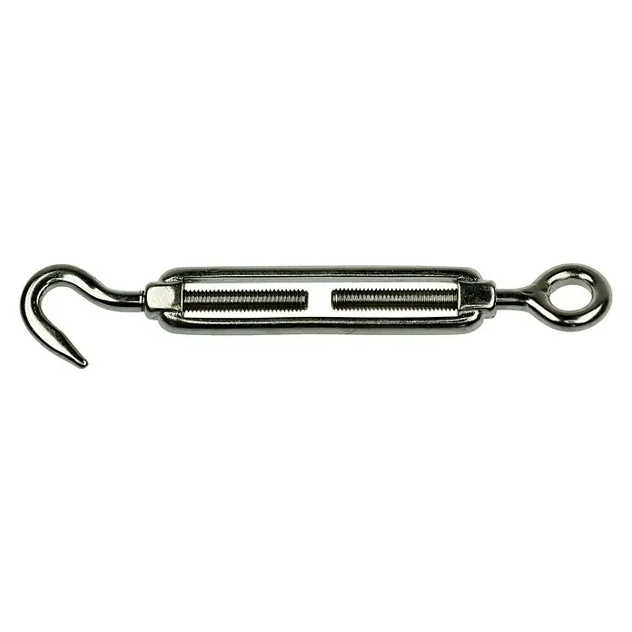 Stabilit Spannschloss - Für Seildurchmesser: 8 mm, Länge: 120 mm, Belastbarkeit: 50 kg, Edelstahl - Vorderansicht