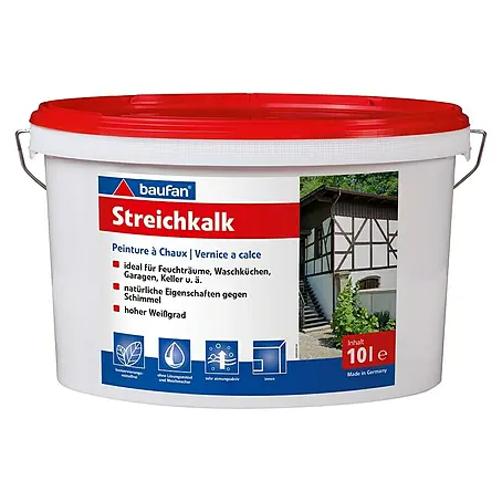Baufan  Streichkalk