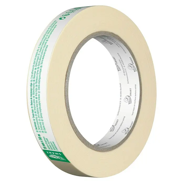 Duck Smart Fina krep samoljepljiva traka - D x Š: 50 m x 18 mm - Pogled s lijeve strane