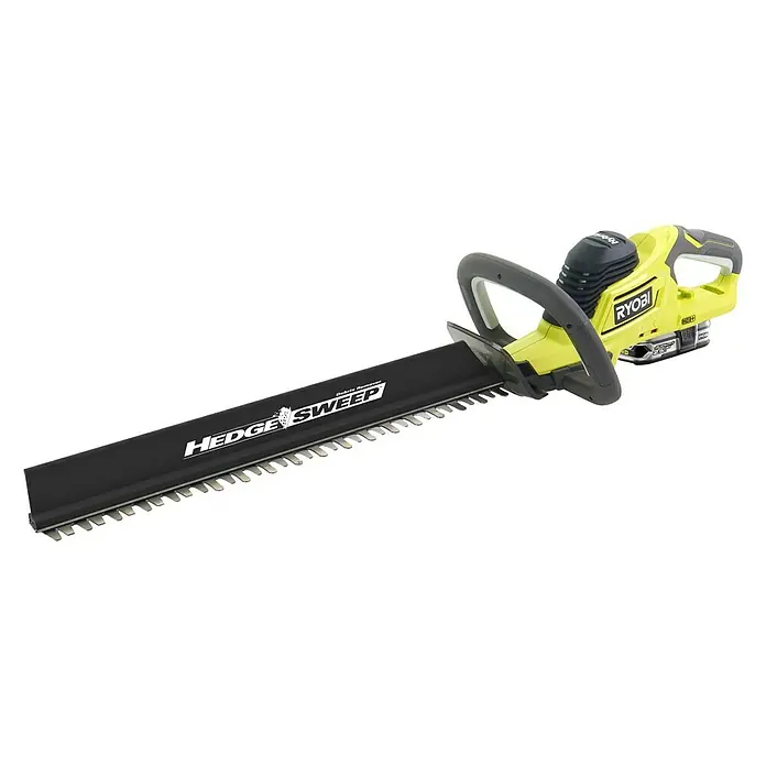 Ryobi ONE+ Hybrid-Heckenschneider RHT1850H25HS - 18 V, Li-Ionen, 2,5 Ah, 1 Akku - Linke Seitenansicht