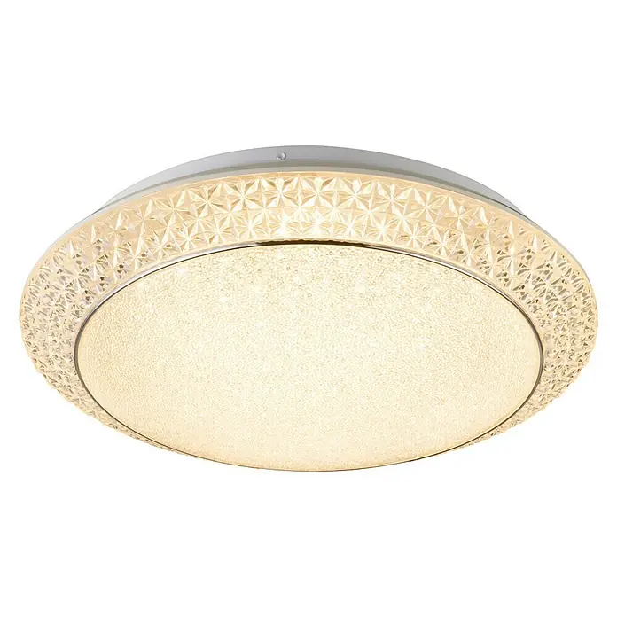 Lavida Okrugla stropna LED svjetiljka Fondi - 28 W, Ø x V: 41 x 10 cm - Pogled odozdo