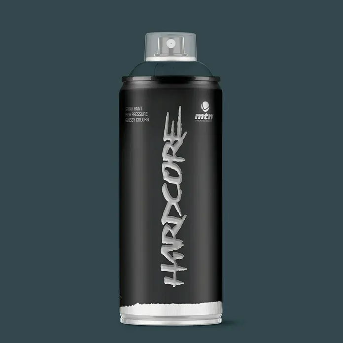 mtn Spray Hardcore - Antracita, 400 ml, Brillante
