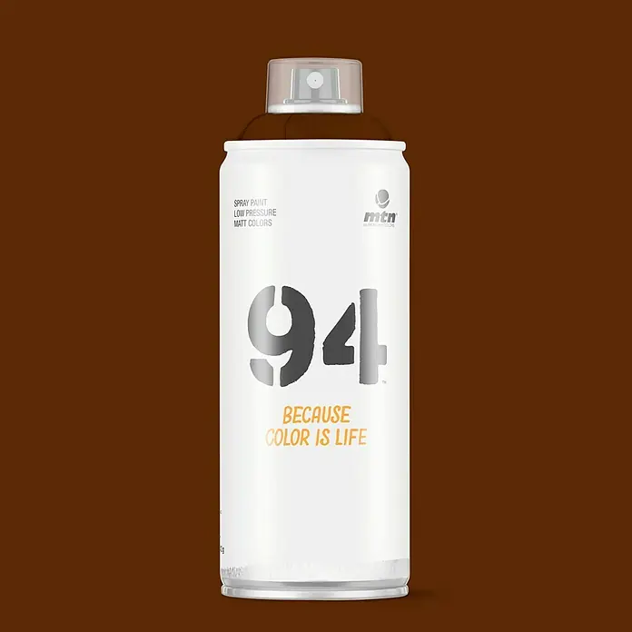 mtn Spray 94 - Marrón café, 400 ml, Mate