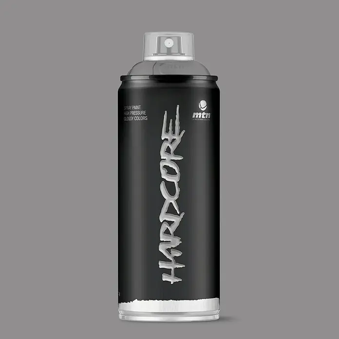 mtn Spray Hardcore - Gris hormigón, 400 ml, Brillante