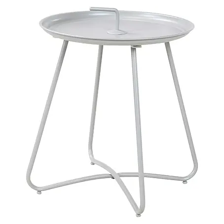 Tuin, ronde bijzettafel