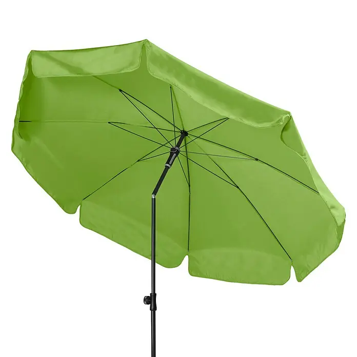 Doppler Sunline Sonnenschirm Neo - Fresh Green, Ø x H: 200 x 240 cm - Vorderansicht