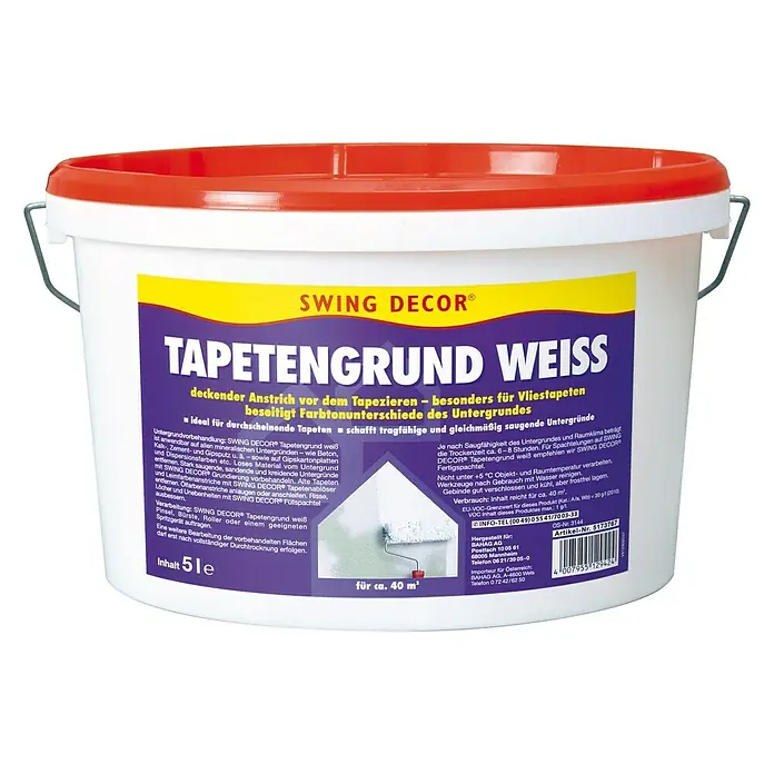 Swing Decor Tapetengrund - 5 l - Vorderansicht