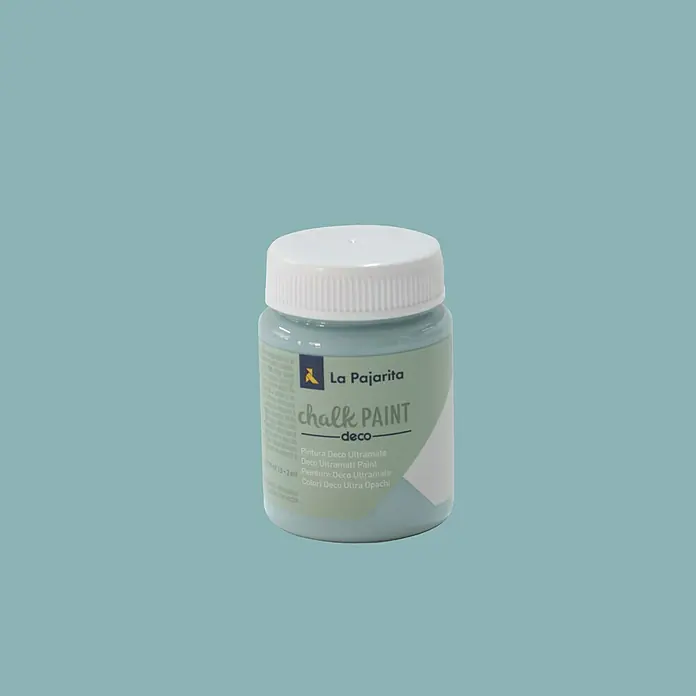 La Pajarita Pintura de tiza Chalk Paint - Pacific island, 75 ml, Mate - Vista frontal