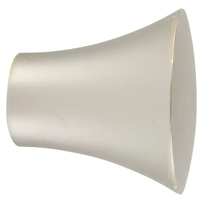Tapa final Cónica Ideas 28 - 2 ud., Apto para: Barras para las cortinas de Ø 28 mm - Vista de perfil derecho