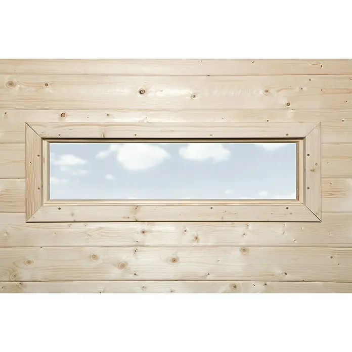 Weka Fenster-Element - 97 x 33 cm, Passend für: Weka Gartenlaube Singen - Draufsicht