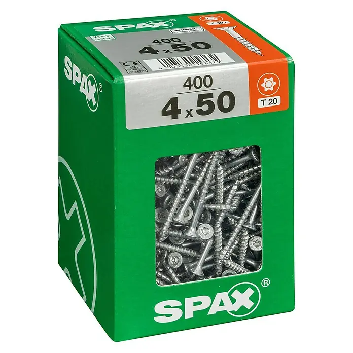 Spax Univerzalni vijak T-Star plus - Ø x D: 4,5 x 40 mm, T-Star plus, 175 kom. - Pogled s lijeve strane