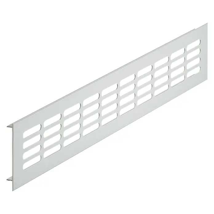 Stabilit Rešetka za prozračivanje - Š x V: 1.000 x 60 mm, Aluminij - Pogled sprijeda