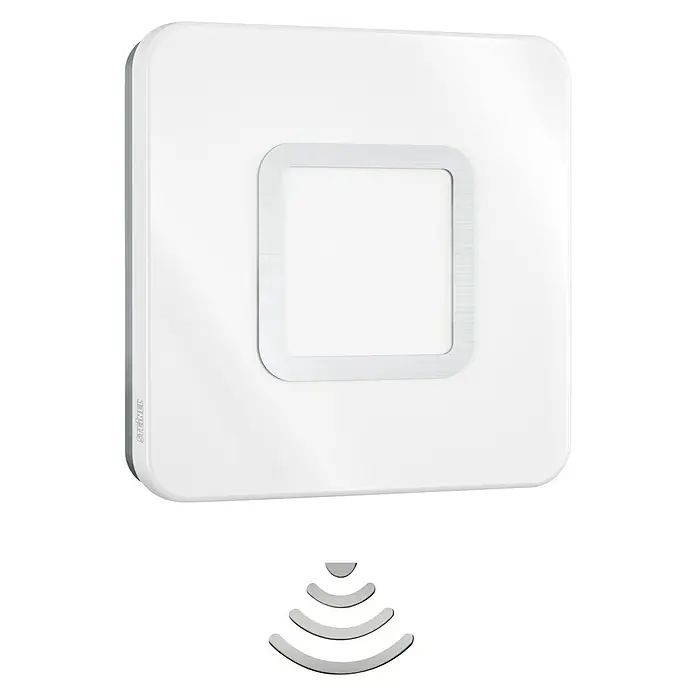 Steinel Érzékelős fali és mennyezeti lámpa RS LED M1 S Rozsdamentes acél - 8,8 W, Fehér - Elülső nézet