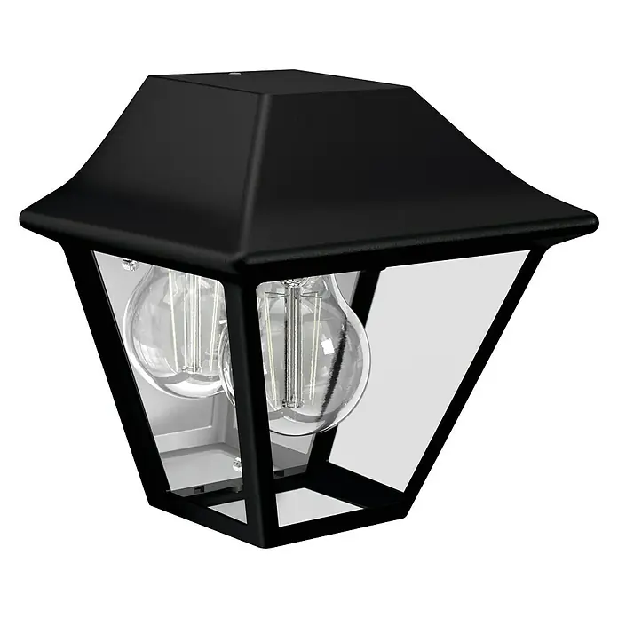 Philips Alpenglow Aplique exterior - 42 W, 13 x 18,1 x 17 cm, Negro, IP44