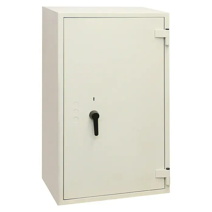 Format Stahlbüroschrank SB Pro 40 - Doppelbart-Hochsicherheitsschloss, L x B x H: 550 x 700 x 1.200 mm - Vorderansicht