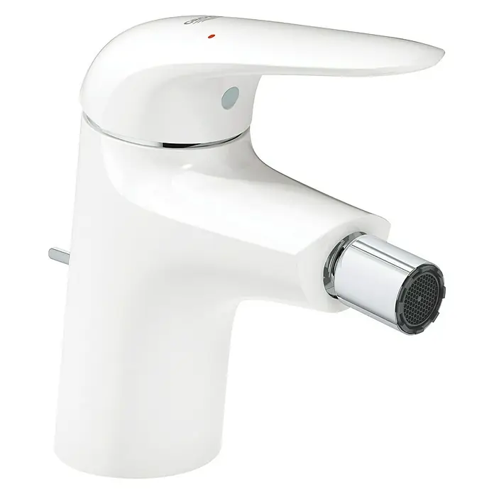 Grohe Eurostyle Solid Bidetarmatur S-Size - Weiß - Vorderansicht