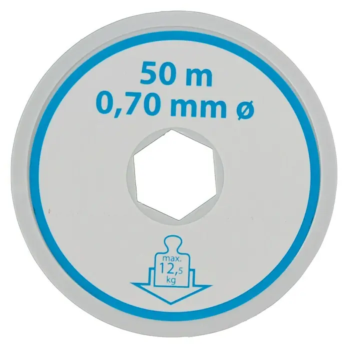 Stabilit Perlondraht - Ø x L: 0,7 mm x 50 m, Transparent