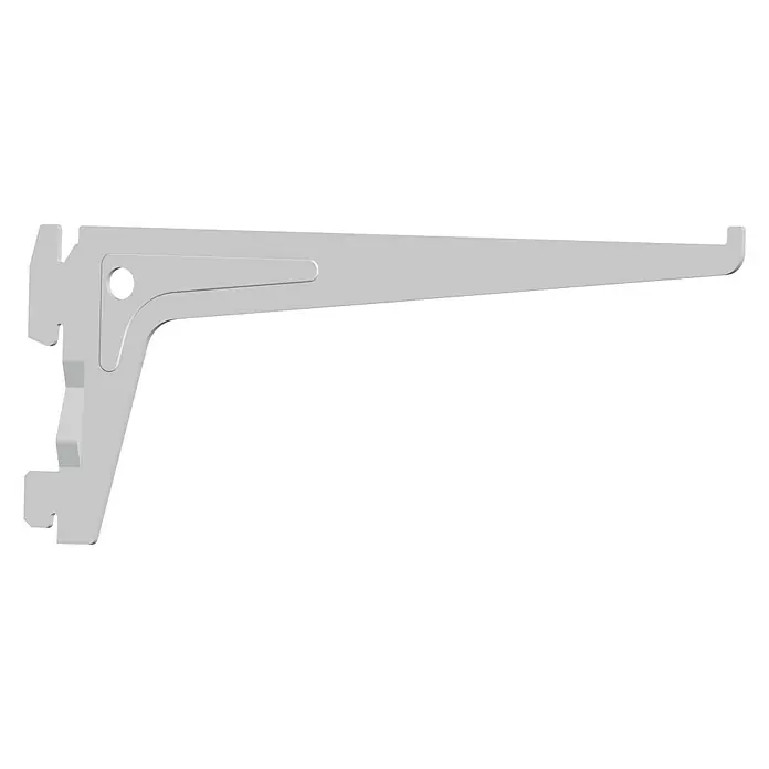 Element System Držač polica S 50 - Duljina: 20 cm, Bijele boje, Opteretivost: 60 kg