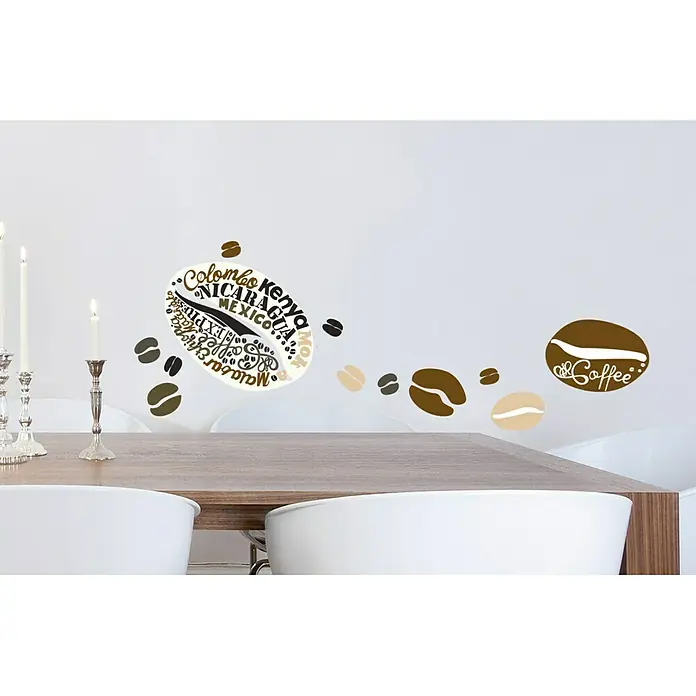 Adhesivos decorativos Arábica - Marrón, 24 x 68 cm