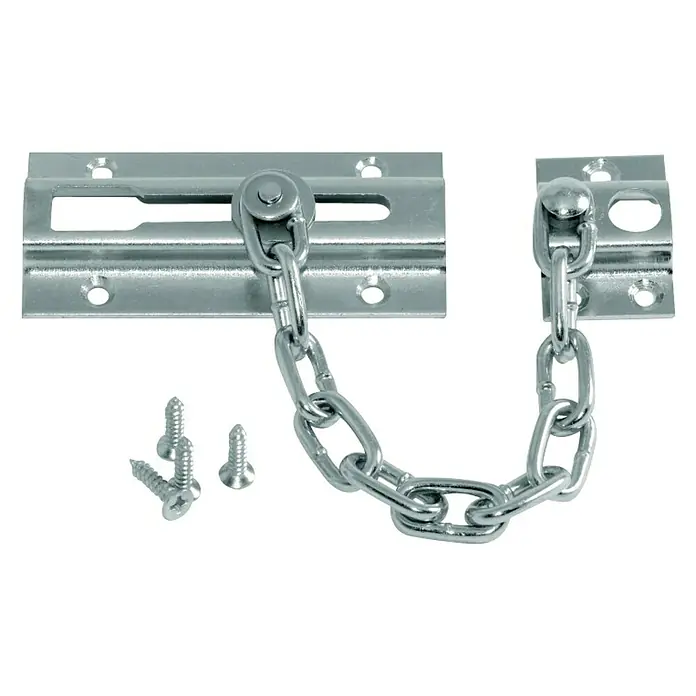 Micel Cadena de puerta RT2 - L x An: 85 x 38 mm, Níquel
