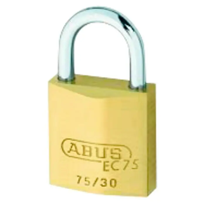 Abus Candado EC-75/30 - An x Al: 30 x 54 mm, 1 ud., Latón