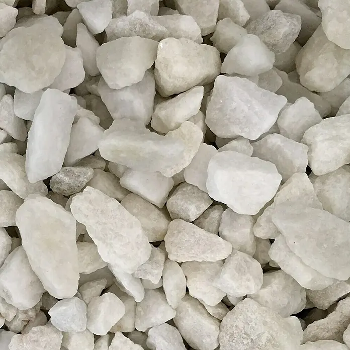 Gravilla Big Bag - Grano: 8 mm - 12 mm, 1.000 kg, Blanco