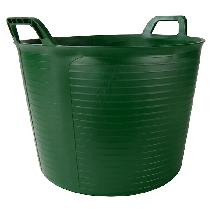 Cubo de obra Flextub - Verde, Capacidad: 40 l