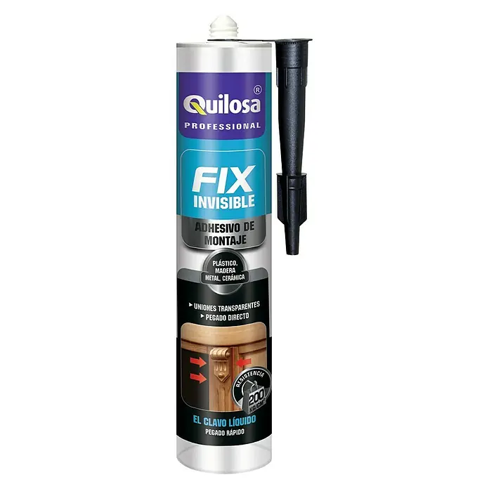 Quilosa Adhesivo para montaje Fix invisible - Contenido: 300 ml