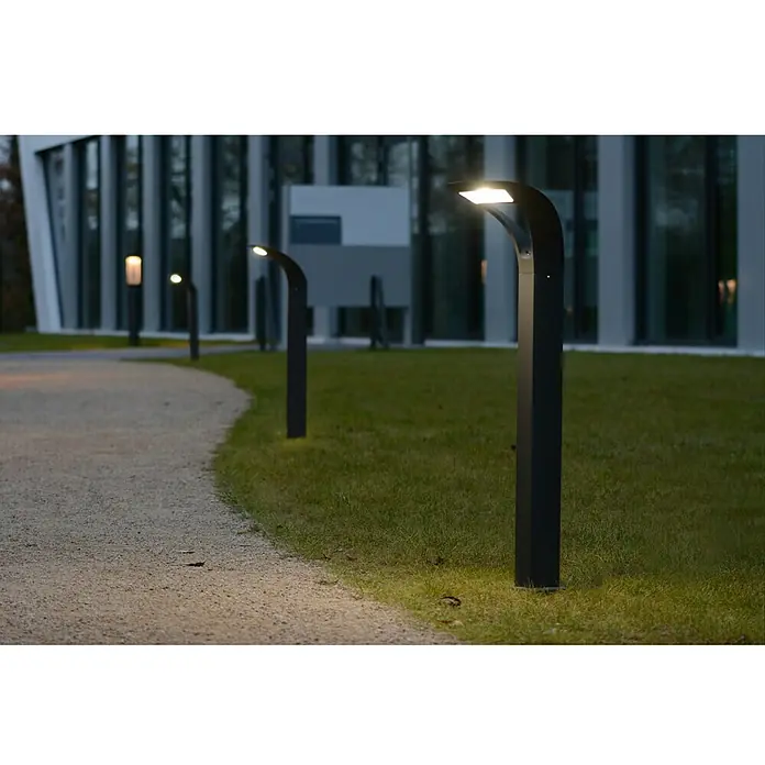Lutec Baliza exterior LED Anda - Altura: 80 cm, Tipo de protección: IP65