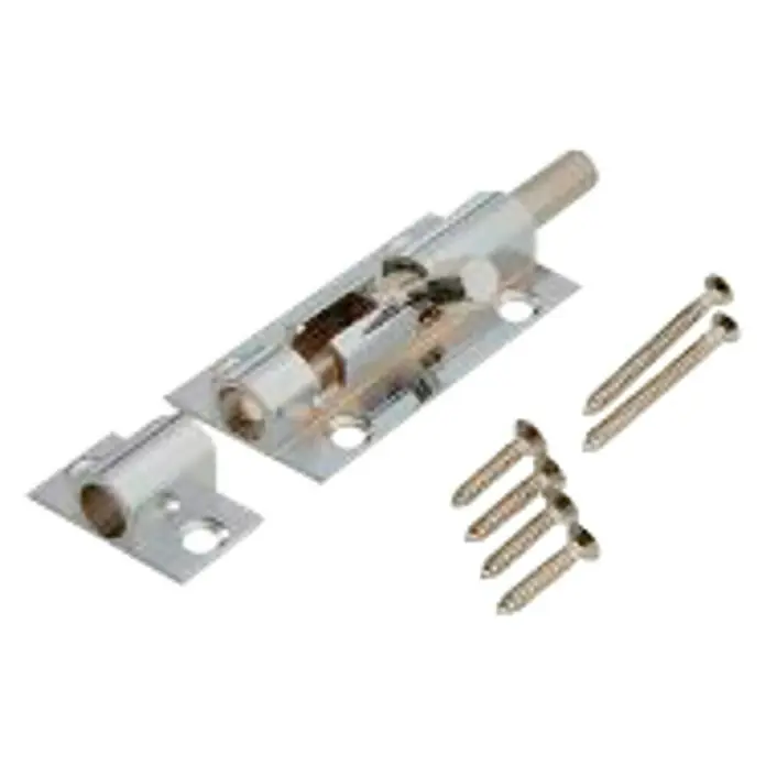 Abus Pestillo deslizante SR40 - Puerta interior, Cromo
