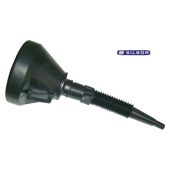 Embudo para combustible - Negro
