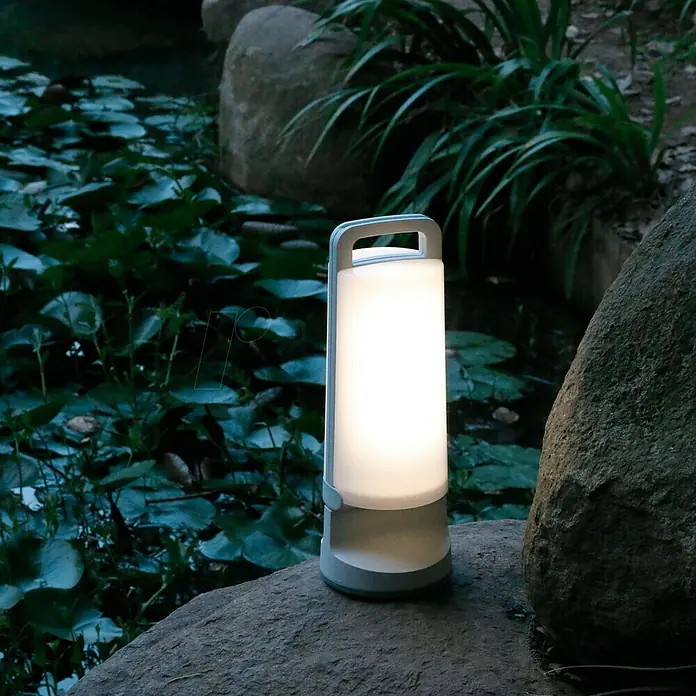 Lutec Lámpara solar LED Dragonfly - Naranja, Opal, Altura: 28,2 cm