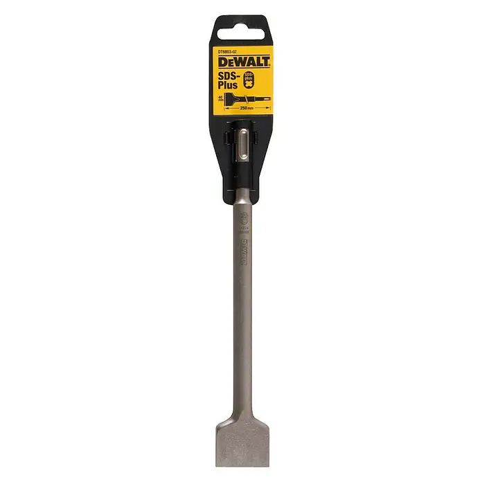 Dewalt SDS-Plus-Flachmeißel DT6803-QZ - Länge: 250 mm, Breite: 40 mm