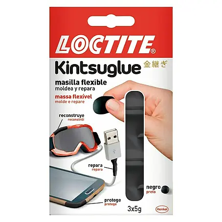 Loctite  Masilla flexible Kintsuglue Negra