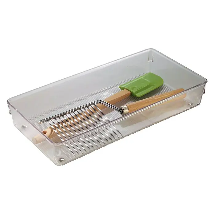 Organizador Linus - L x An x Al: 15 x 5 x 30 cm, Transparente
