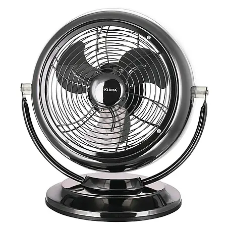 PR Klima  Ventilador de sobremesa Retro negro