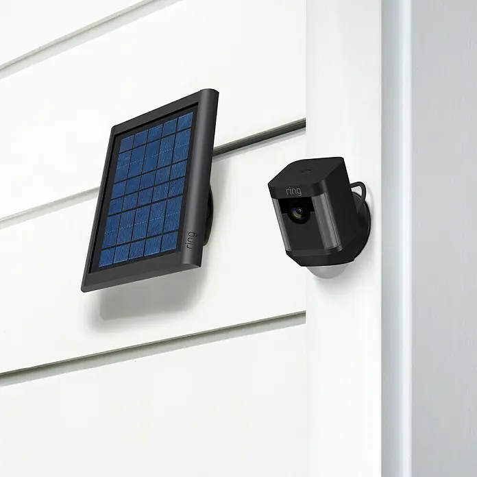 Ring Solarmodul Panel - Schwarz, 2,2 W, 5,2 V DC - Anwendungsbeispiel