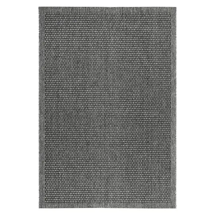 Sunset Flachgewebeteppich In- & Outdoor 607 - Silver, 170 x 120 cm, 100 % Polypropylen