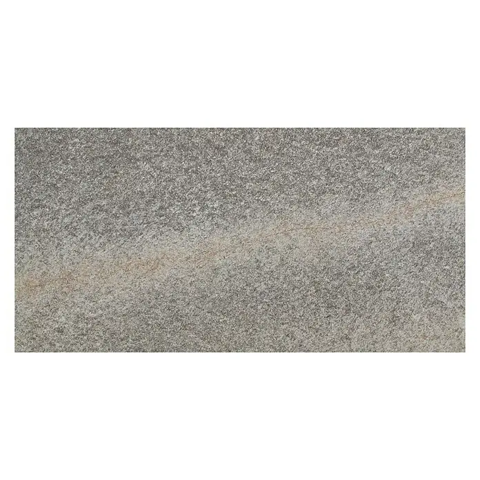 Momastela Feinsteinzeugfliese Titanio - 40 x 80 cm, Beige/Grau, Glasiert