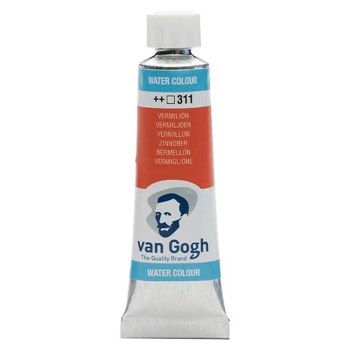 Talens Van Gogh Acuarela - Carmín, 10 ml, Tubo