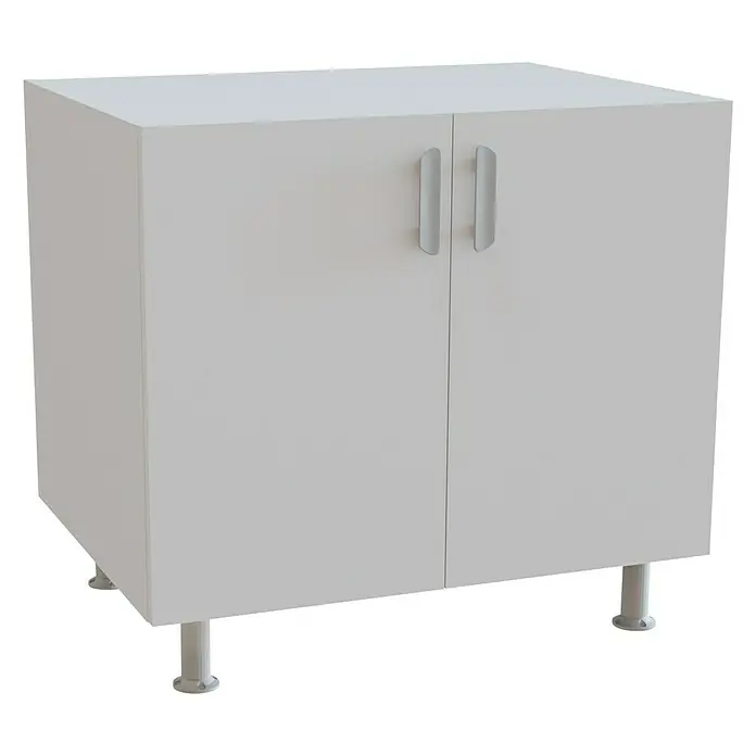 Top Element B Armario bajo - L x An x Al: 58 x 80 x 70 cm, Blanco