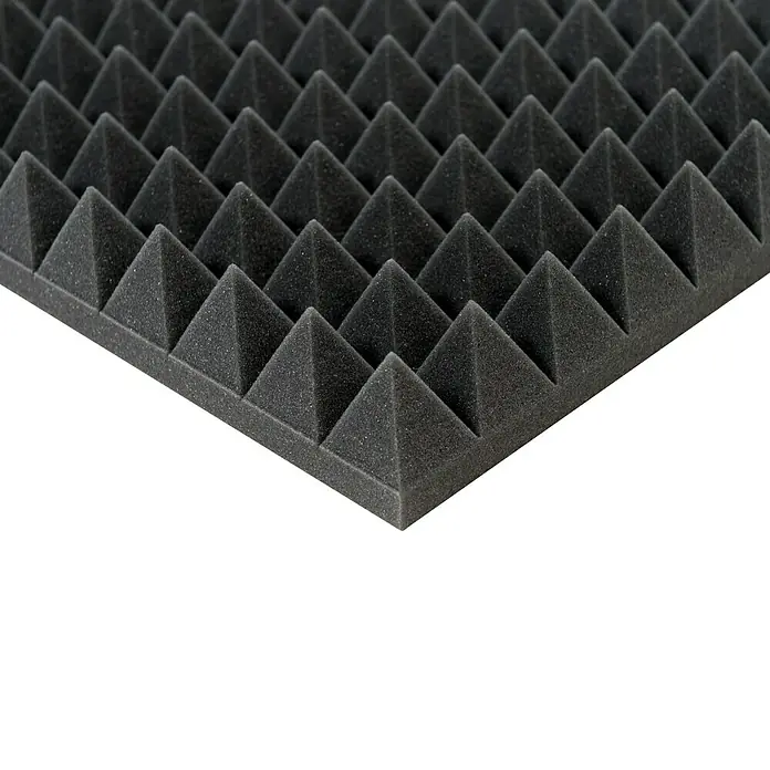 Noppenschaum - Pyramide, 100 x 50 x 7 cm, PU-Schaum - Detailaufnahme